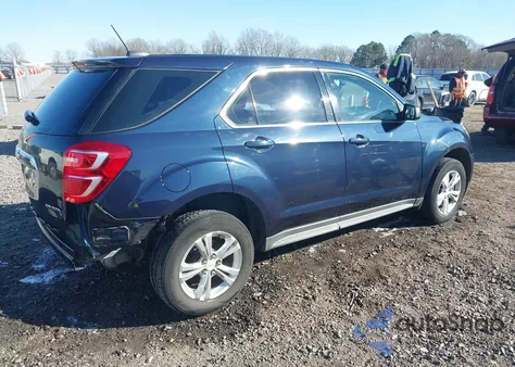 2016 Chevrolet Equinox Ls from USA, damaged, VIN 2GNALBEK1G1140503